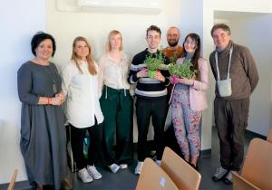 Spotkanie studentów z partnerami projektu „Wyspy wiedzy” z Islandzkiego
Instytutu Historii Naturalnej